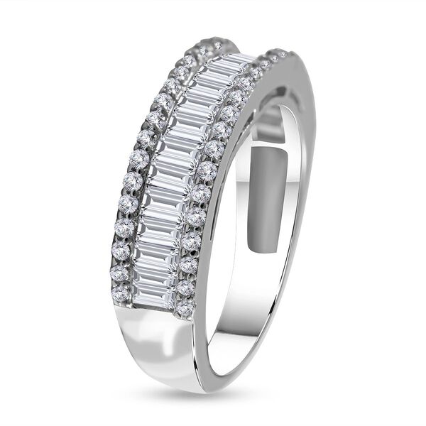 Lustro Stella - Wei&szlig;er Zirkonia Ring, 925 Silber rhodiniert (Gr&ouml;&szlig;e 17.00) ca. 2.73 ct image number 3