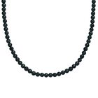 D'Joy Natürlicher Olmek Jadeit Halskette ca. 45 cm + 5 cm Extender, 925 Silber rhodiniert ca. 120,00 ct.