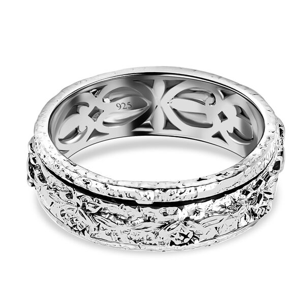 Royal Bali - 925 Silber Spinning Ring (Größe 16.00) ca. 3,83g image number 4