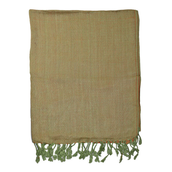 Doppelgewebter Schal, Nude image number 6