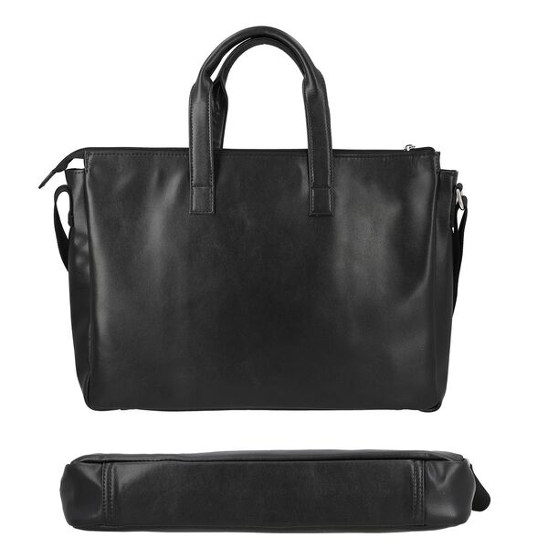 LA MAREY Laptoptasche aus Kunstleder, Schwarz image number 5