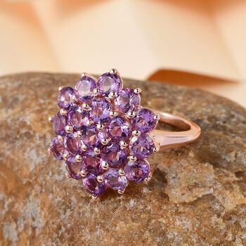 Rose De France Amethyst-Ring - 4,85 ct.