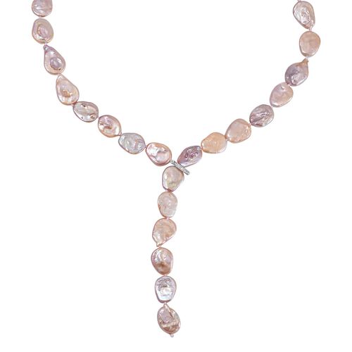 Mehrfarbige Keshi Perlen Halskette, ca. 306,10 ct. image number 0
