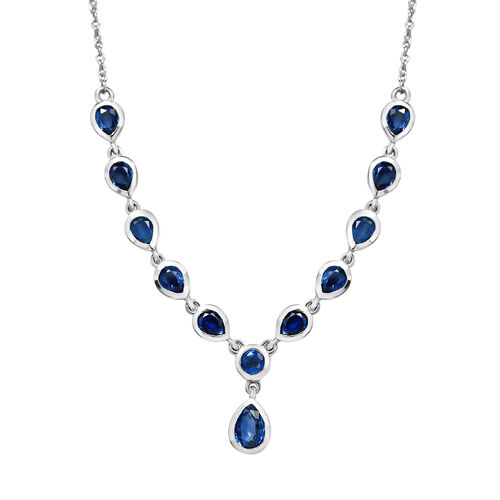 Kaschmir Kyanit-Halskette, 45 cm - 5,21 ct. image number 0