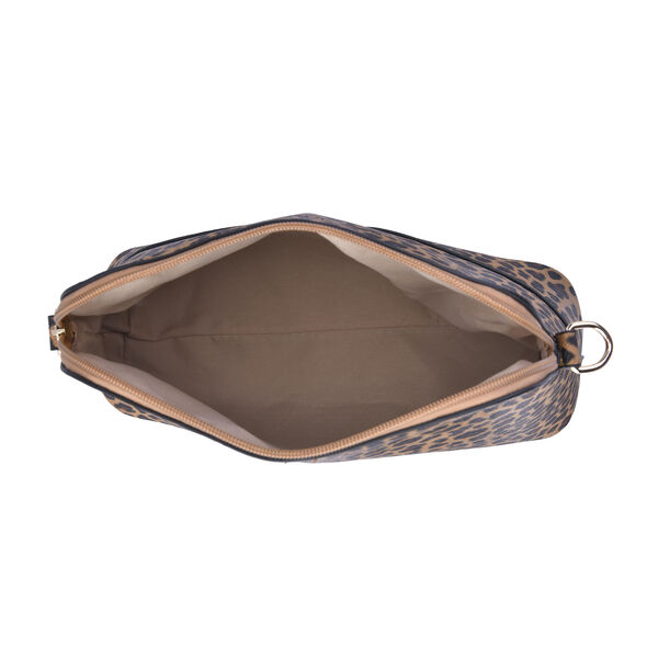 Passage - 4er-Set, Handtasche, Crossbody Tasche, Clutch und Brieftasche mit Leoparden Muster image number 8