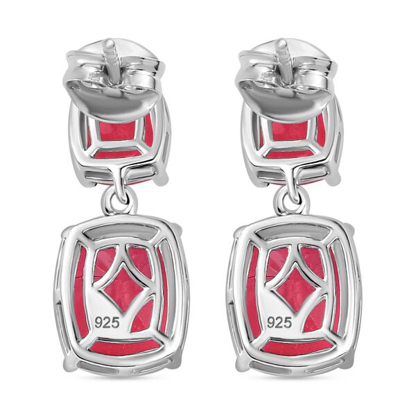 Lachs Triplett Quarz Ohrringe - 9,67 ct. image number 4