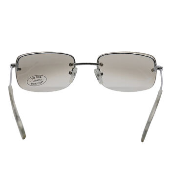 Sonnenbrille mit UV-Schutz, schwarz