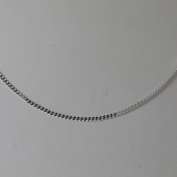 GRUMETTA LIGHT 925 Silber rhodiniert Halskette ca. 45 cm ca. 2,10g image number 1