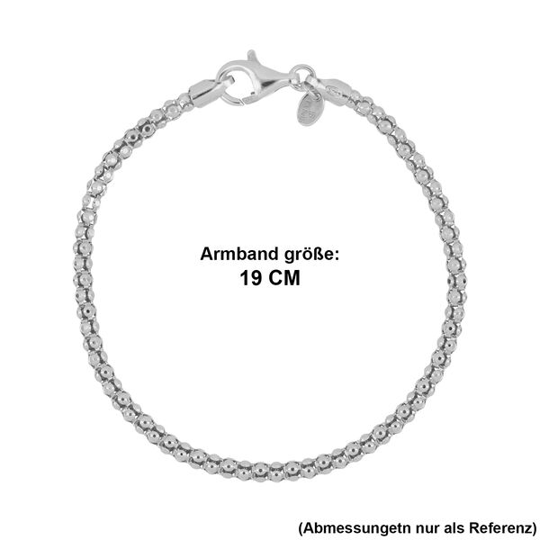 LA BELLA feinstes Coryana Armband, 925 Silber, ca. 19 cm ca. 3,80g image number 4