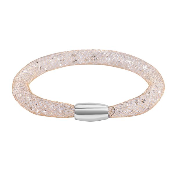 Weißer Kristall Schmuckset Reines Messing image number 6