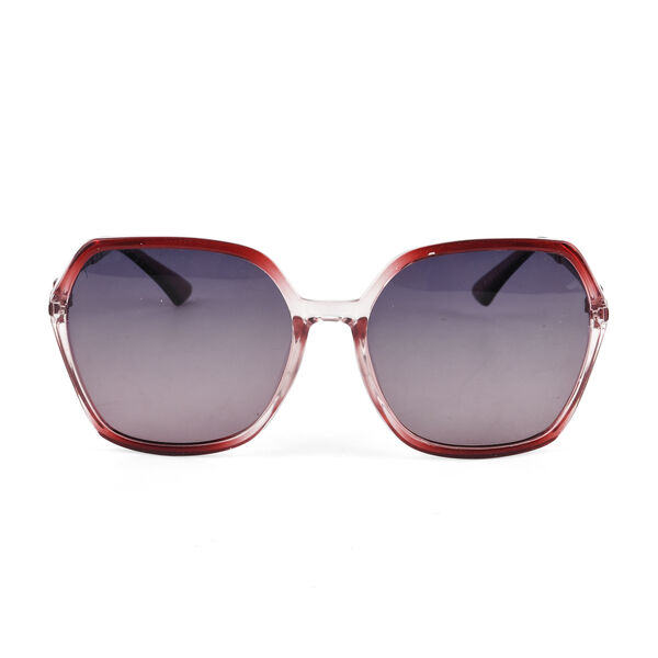 LA MAREY Sonnenbrille UV400 mit polarisierten Gl&auml;sern leichter Rahmen 14,5 x 15 cm Rosa image number 6