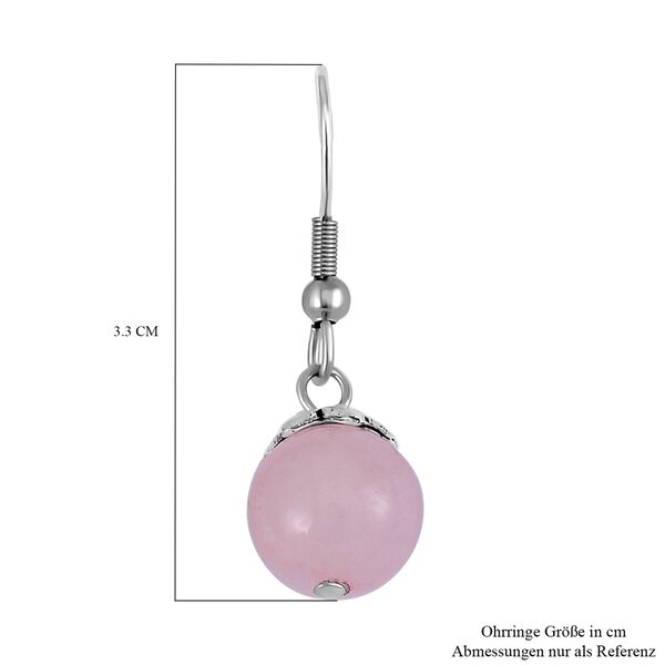 Rosenquarz Schmuckset 925 Silber Antik-silber-Plattierung und Legierung Antik-silber-Plattierung ca. 300.00 ct image number 8