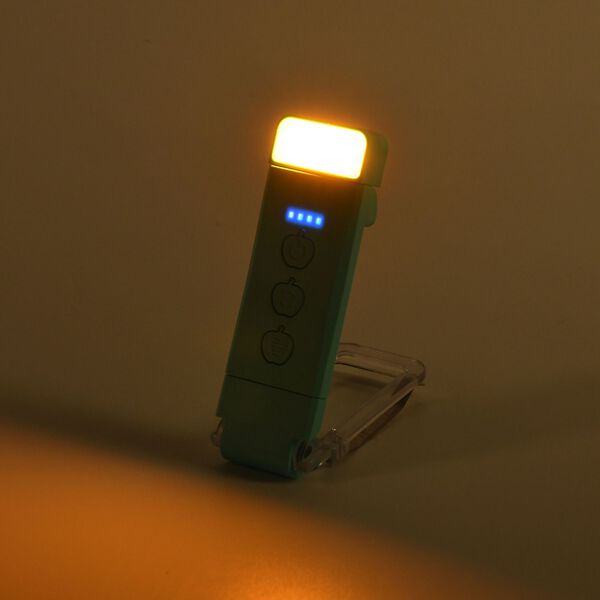 LED-Leselampe, 10,5x3,5cm, T&uuml;rkisblau image number 1