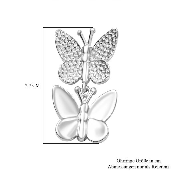 Schmetterlings-Ohrringe image number 6