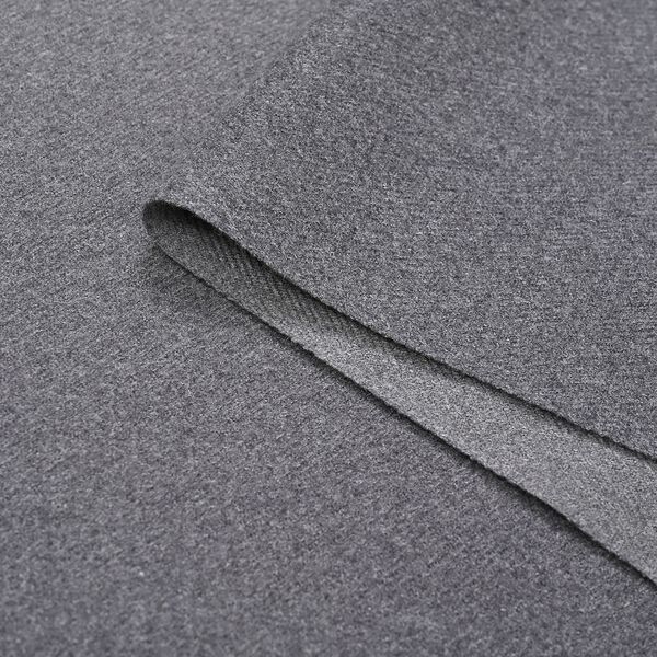 Eleganter Ombre-Schal mit Fransen, 68x180 cm, Steingrau image number 6