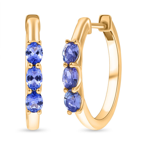 D'Joy AA Tansanit Ohrringe - 1,07 ct.