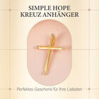 Simple Hope Kreuz Anhänger image number 6