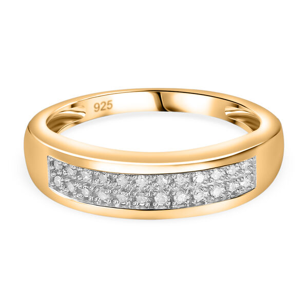 Wei&szlig;er Diamant-Ring - 0,20 ct.