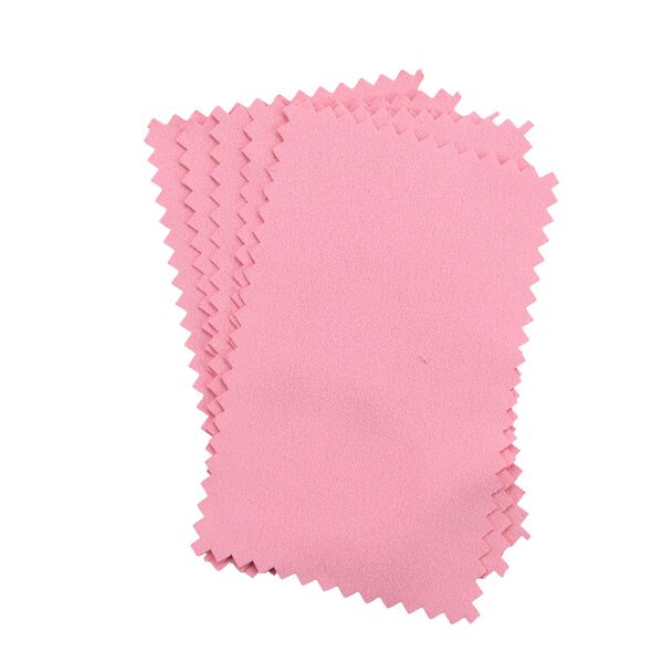 Schmuckbox aus PU-Leder in Pink mit Druckknopfverschluss, 16,5x11,5x5,5cm, inkl. 10 Silberputztücher image number 8