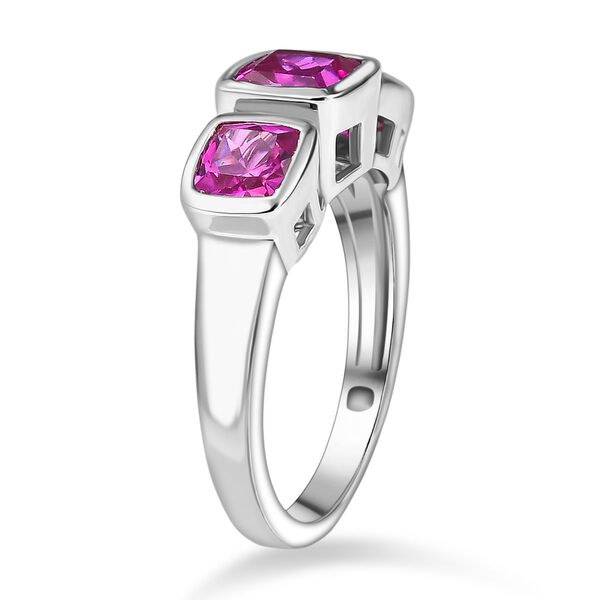LUXURIANT AAA Labor Rosa Saphir Ring - 2,94 ct. image number 5