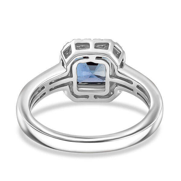 LUXURIANT AAA Labor Alexandrit und VS Labor Diamant Ring in 950 Platin - 2,30 ct. image number 6