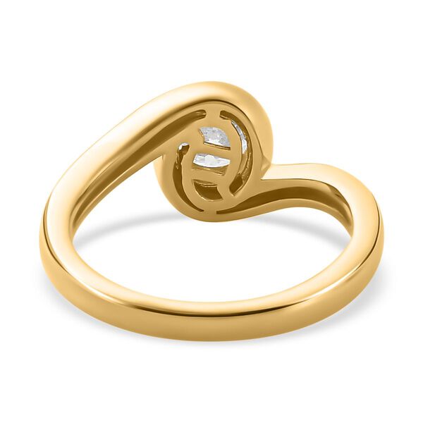 Moissanit Ring,  ca. 0,71 ct image number 6