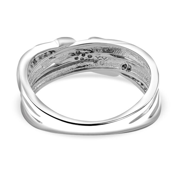 LUSTRO STELLA wei&szlig;er Zirkonia Schnallenring image number 4