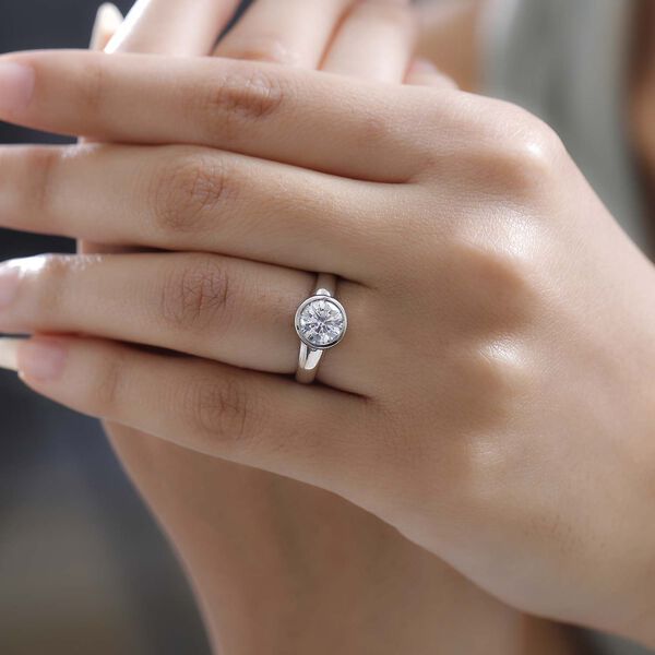 Moissanit Ring - 1,18 ct. image number 3