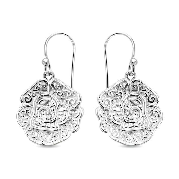 Royal Bali Kollektion- Ohrringe im Rosen-Design image number 0