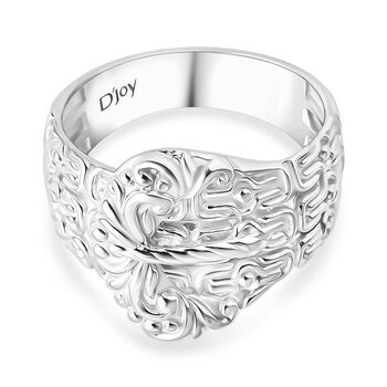 Royal Bali - D Joy 925 Silber Borobudur Schnalle Ring (Gr&ouml;&szlig;e 20.00) ca. 6,34g