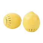 HOMESMART - 2er Set Aktivkohle Kühlschrank-Deodorierer in Zitronenform