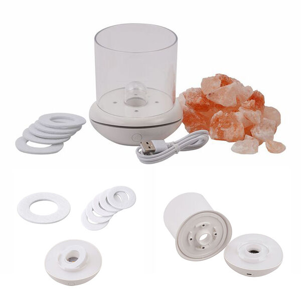 The 5th Season Aromatherapie Himalayan-Salzlampe mit 5 Baumwollpads, 9,8x10,8cm, ca. 500g image number 6