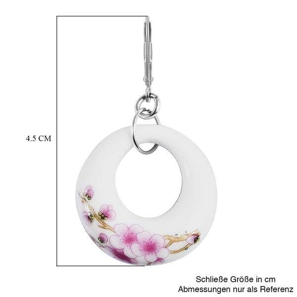 Ceramic Ohrh&auml;nger in Edelstahl ca. 23,50 ct&nbsp; image number 4