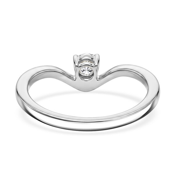 LUXURIANT DIAMOND - Lab Grown Diamant SI-GH Ring 925 Silber 750 Gelbgold vermeil (Gr&ouml;&szlig;e 18.00) ca. 0,25 ct image number 5