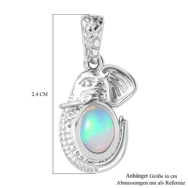 AA Nat&uuml;rlicher, &auml;thiopischer Welo Opal-Anh&auml;nger -0,47 ct. image number 7