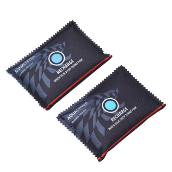 2er-Set, wiederverwendbarer Luftentfeuchter Beutel, Gr&ouml;&szlig;e 12x17 cm