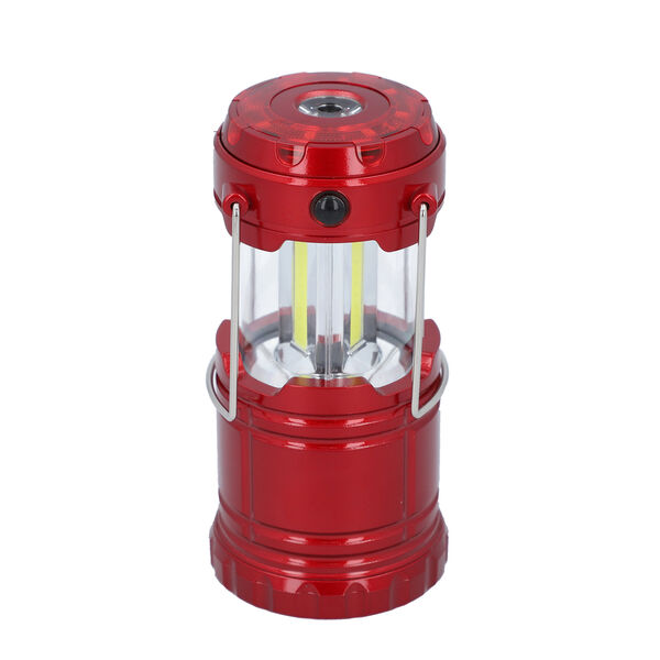 LED Laterne Lampe, 3xAAA (nicht inkl.), Gr&ouml;&szlig;e 6,8x6,8x10 cm, Rot image number 3