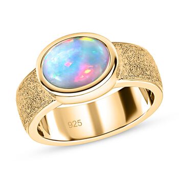 Nat&uuml;rlicher, &auml;thiopischer Welo Opal-Ring - 1,25 ct.