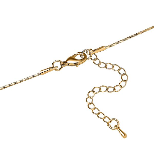 Schwarzer Kristall, Weißer Kristall Halskette, ca. 70 cm image number 4