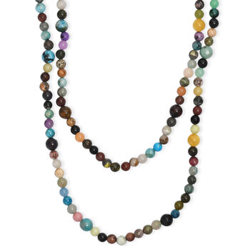 Multi Edelstein 91cm Halskette - 285 ct.