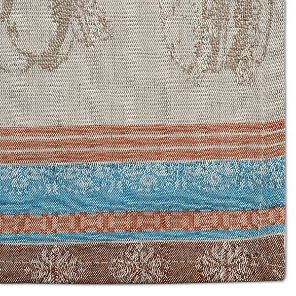 LIVMORE Set aus 3 Jacquard K&uuml;chenhandt&uuml;chern, 50 x 70 cm, Schwarz image number 8