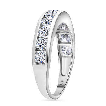 LUXURIANT SI-GH Labor Diamant Half Eternity Ring - 2 ct.