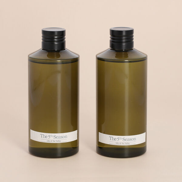 THE 5TH SEASON: Aromatisches Duft-Diffusor-Set mit Kunstblumen, Gr&uuml;n und Orange image number 2