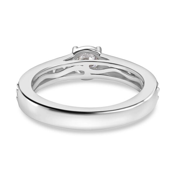 LUXURIANT SGL zertifizierter VS-EF Labor Diamant Ring - 1 ct. image number 6