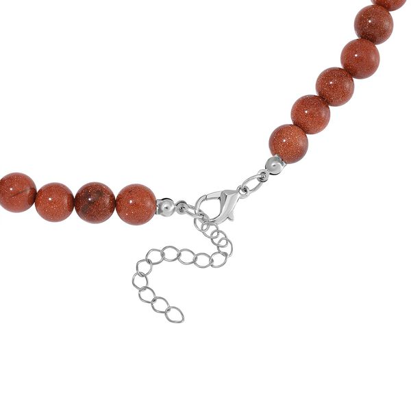 Golden Sandstein Halskette, 45 cm - 330 ct. image number 4