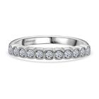 LUXURIANT DIAMOND - Lab Grown Diamant SI Ring 925 Silber rhodiniert (Größe 17.00) ca. 0.28 ct