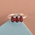 Roter Granat-Ring, 925 Silber  ca. 1,66 ct image number 1