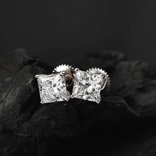 LUXURIANT DIAMOND- VS-EF Labor Diamant Ohrringe in 950 Platin - 2,17 ct. image number 1
