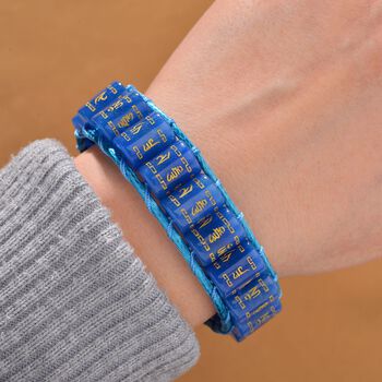 Flexibles blaues Jade Armband - 235 ct.