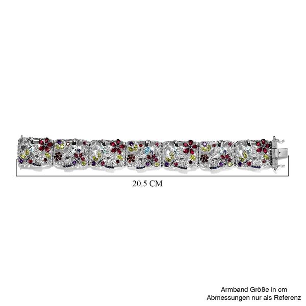 Jardin Kollektion- Armband mit mehreren Edelsteinen 19 cm- 23 ct. image number 4